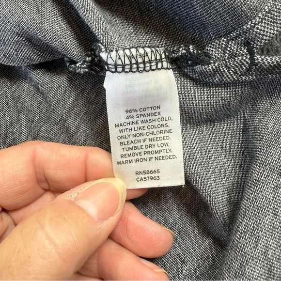 Nordstrom Heather Gray Polo  shirt size xl EUC - Picture 7 of 9